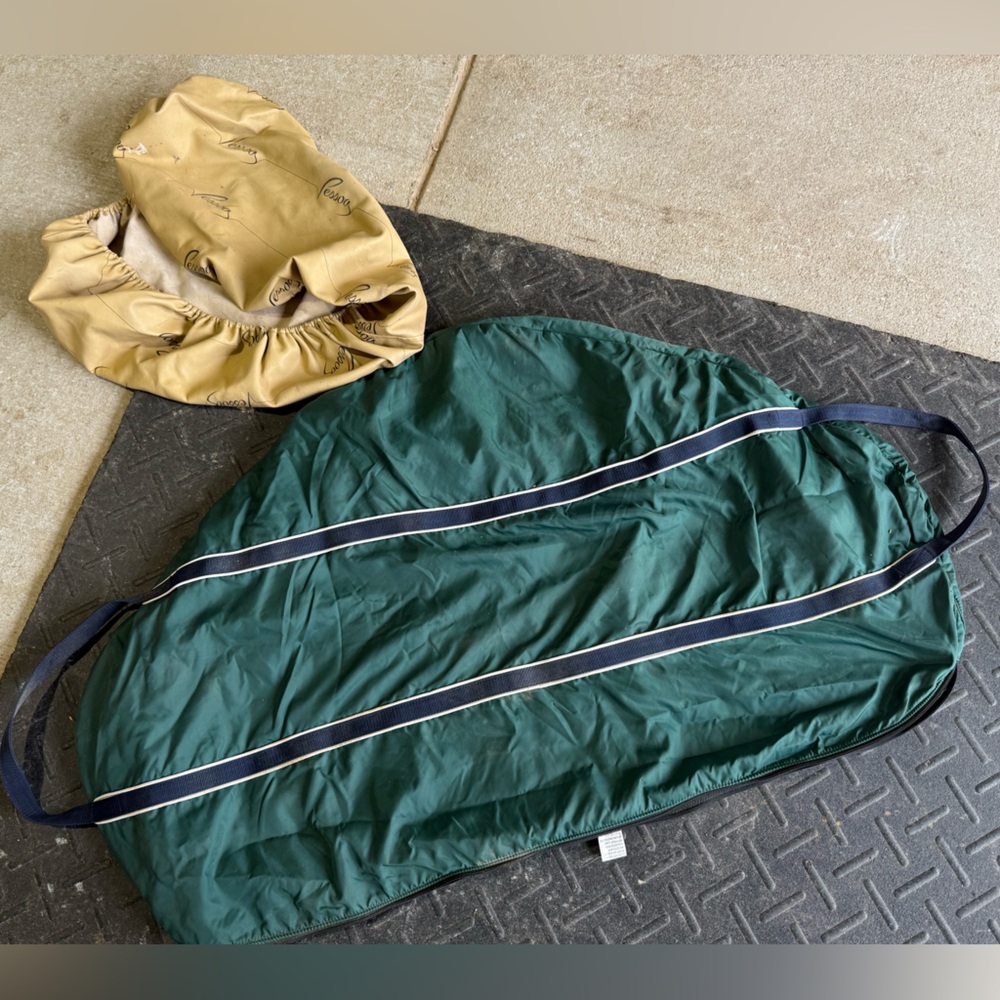 English Saddle Carrying Bag